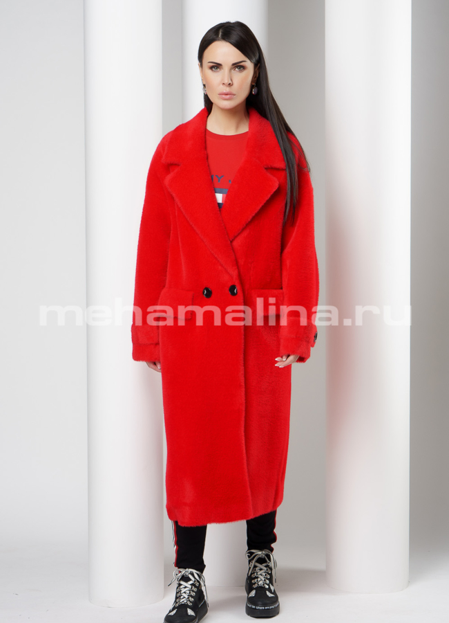 фото Женское пальто oversize модель № 623