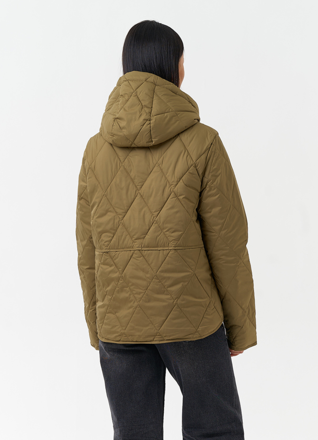 Легкая куртка с капюшоном модель № 28289 универмаг малина