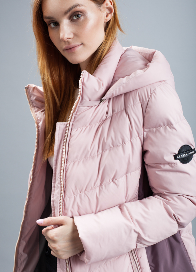 Пуховик  женский модель № П-328 в кредит