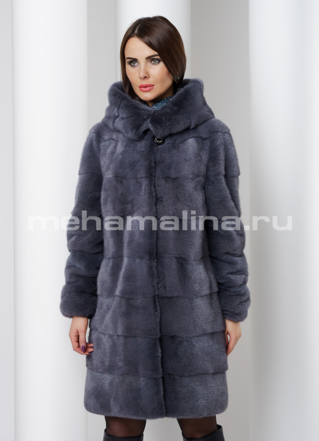 Шуба из скандинавской норки модель № S-510 в рассрочку