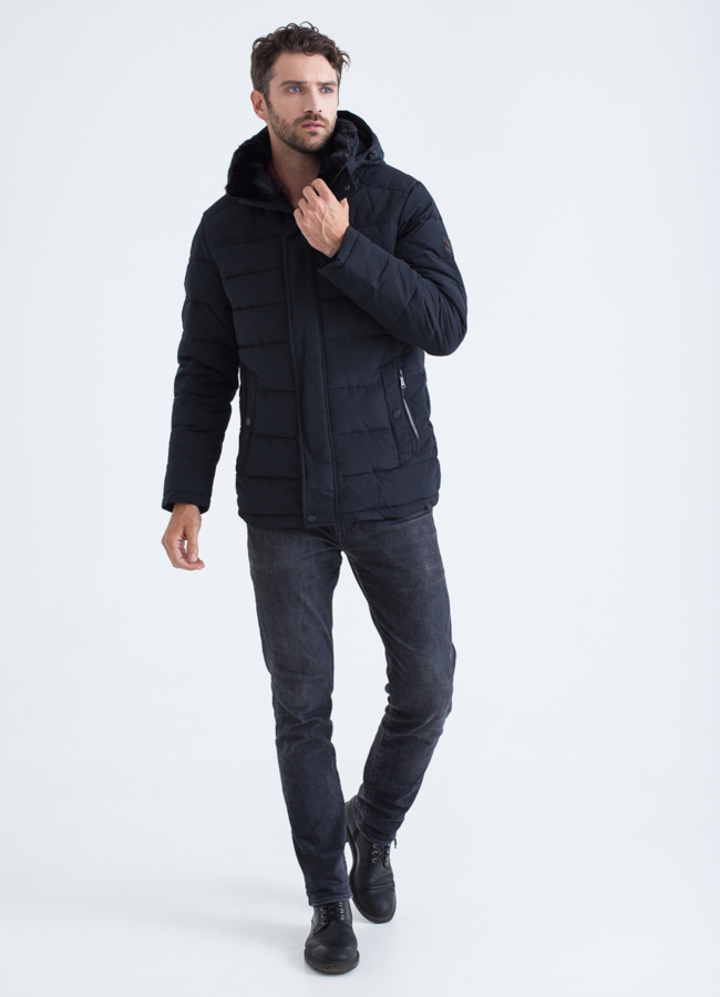 фото Зимняя куртка мужская модель № КМ-66