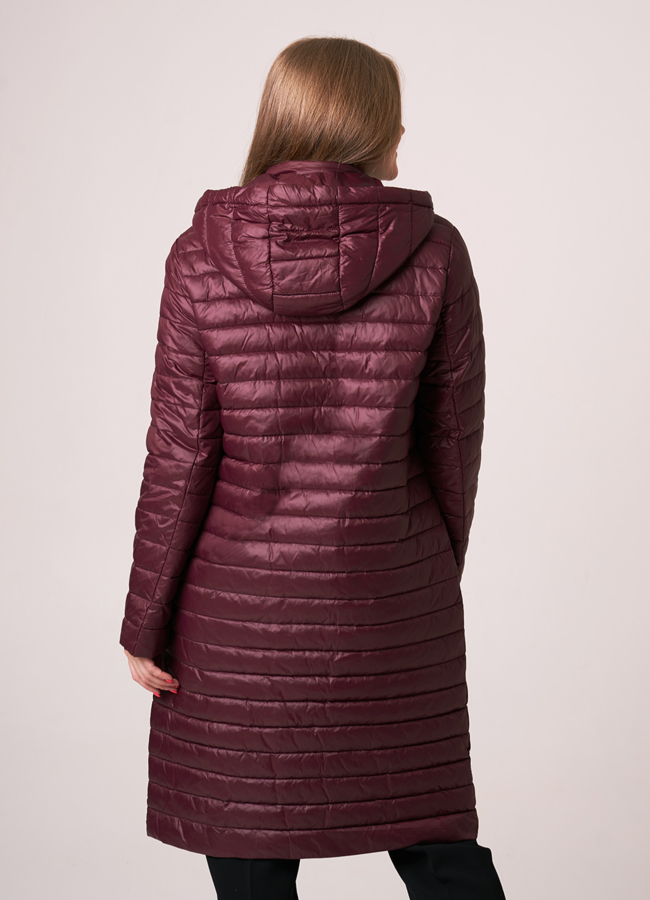 фото Куртка с капюшоном на молнии модель № 9907