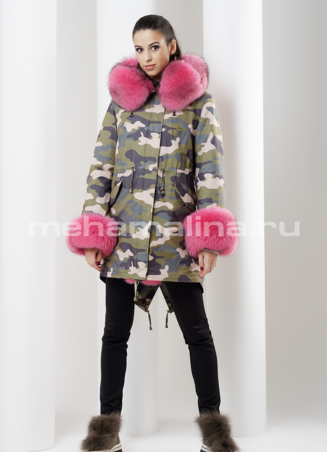 Парка женская Malina siberian wear модель № П-87 универмаг малина