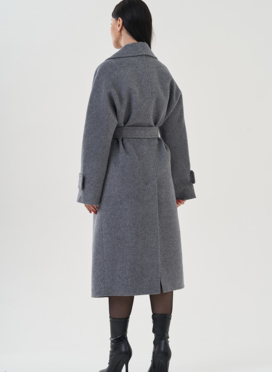 Пальто женское с английским воротником