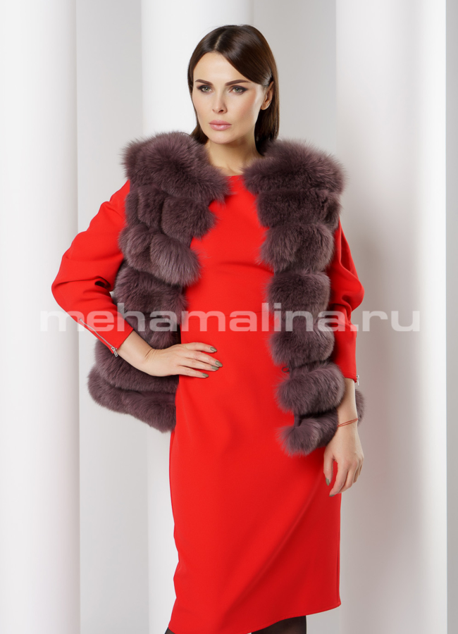 Песцовый жакет модель № M-162 в кредит