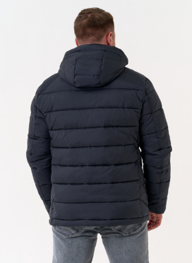 Мужской пуховик с капюшоном 