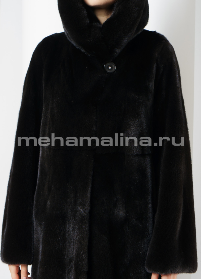 Норковая шуба модель № S-644 универмаг малина