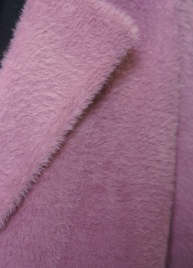 Пальто из микроворса модель № 1661 в рассрочку