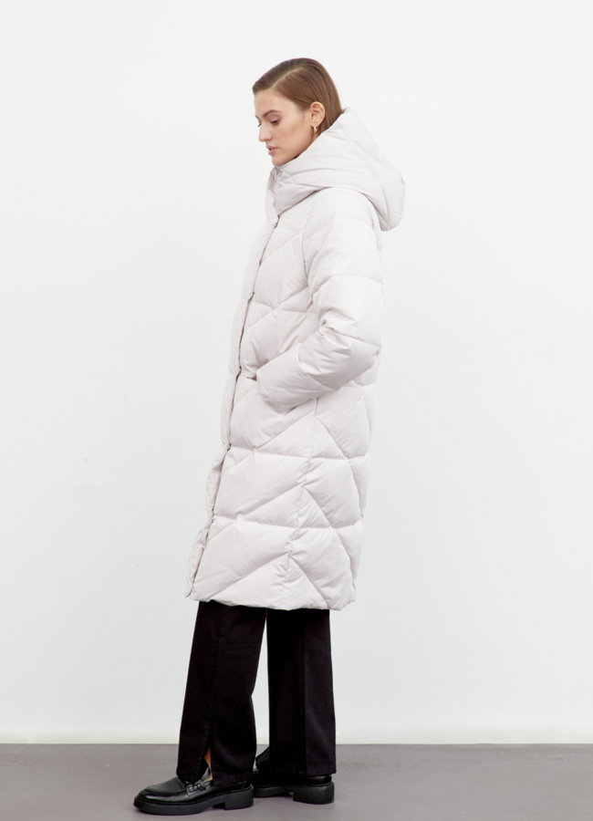 Пуховик женский модель № 78917 универмаг малина