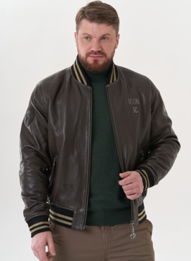 Мужская кожаная куртка 