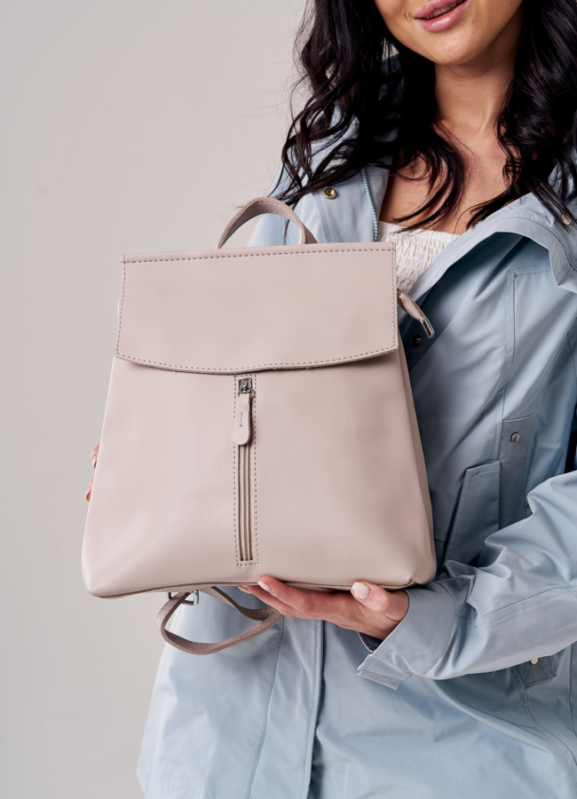 Рюкзак женский из эко кожи розового цвета модель № ZR 9994 универмаг малина