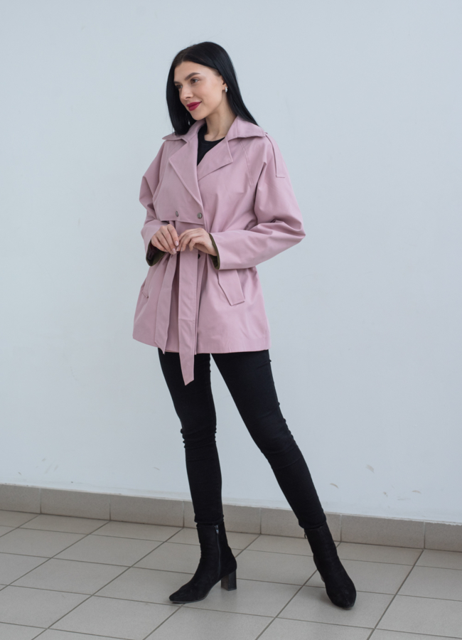 Тренч женский с поясом  модель № 22853 в рассрочку