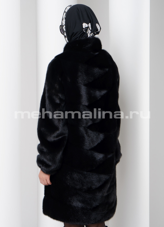 Шуба из скандинавской норки модель № S-521 в кредит