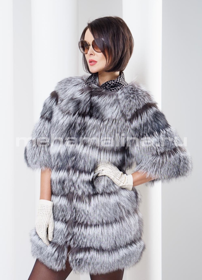 фото Жакет из чернобурки, saga модель № M-68