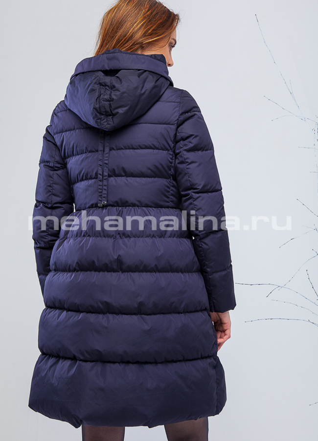 фото Приталенный пуховик модель № П-179