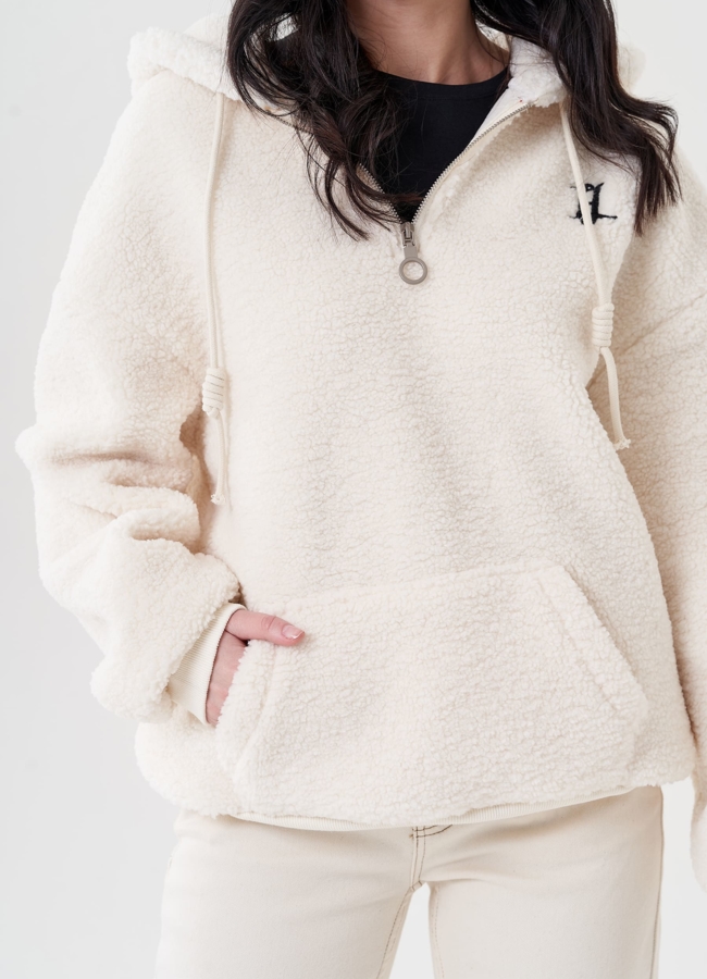 Женская куртка из искусственного меха  модель № 24459 универмаг малина