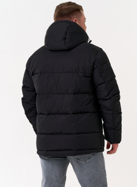 Мужской пуховик с капюшоном 