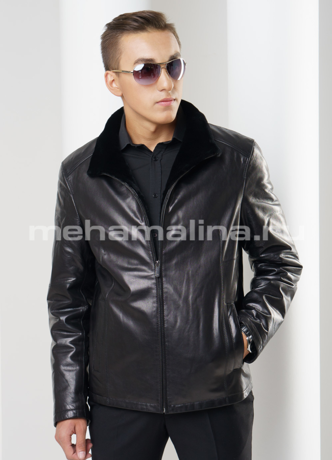 фото Дубленка на молнии модель № DM-104