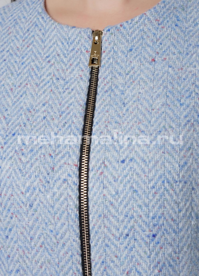 Пальто на молнии модель № BP-136 универмаг малина