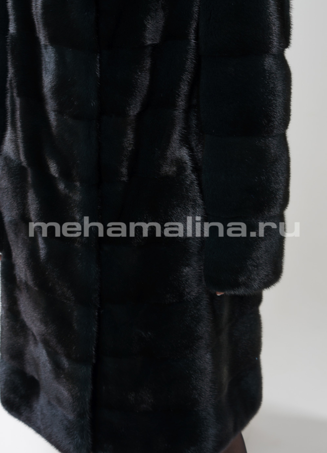 Норковая шуба модель № S-698 универмаг малина