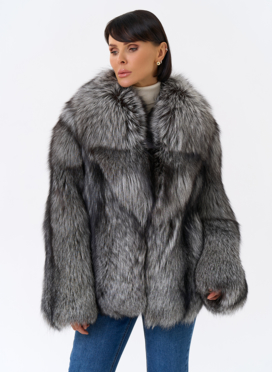Шуба из лисы