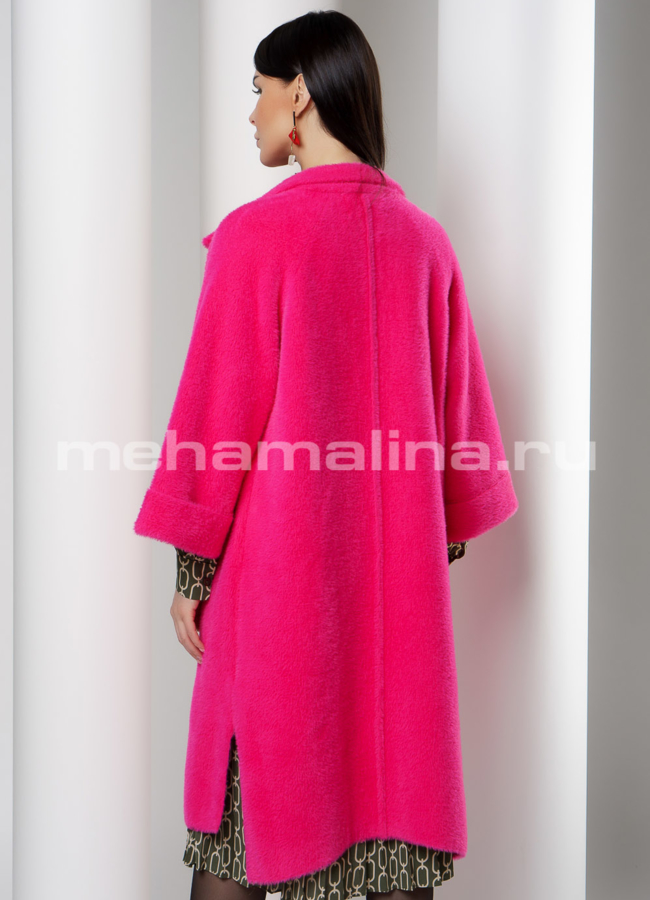 Женское пальто из микроворса модель № 1856 в кредит