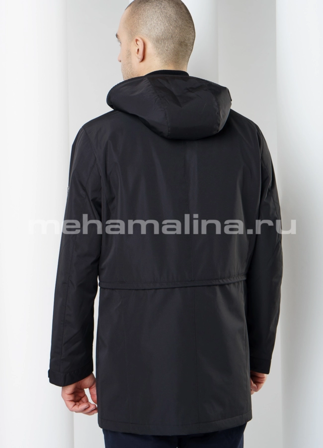 Мужская куртка с капюшоном модель № KP-204 в кредит