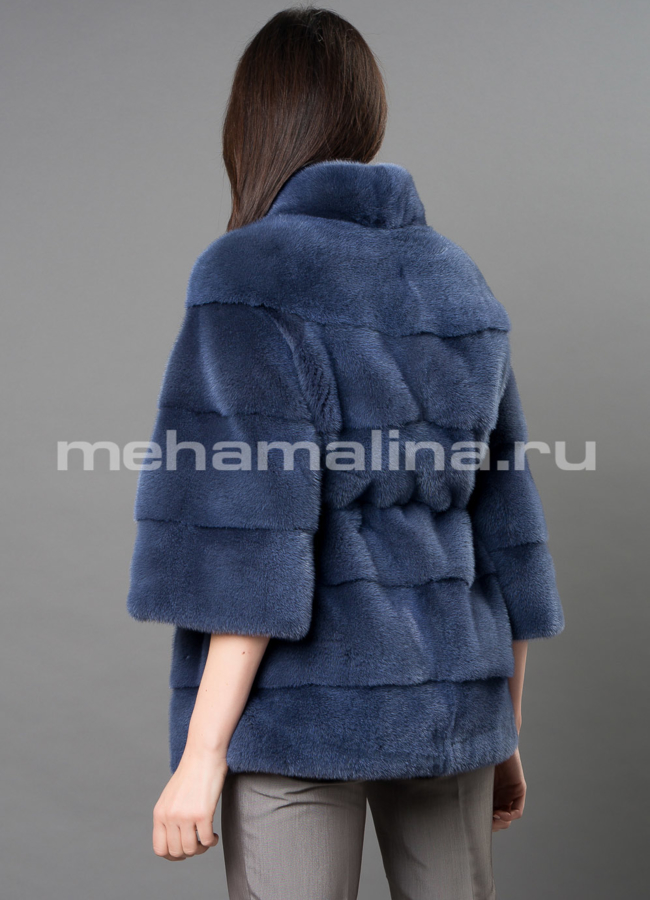 Норковая шуба  модель № S-670 в кредит