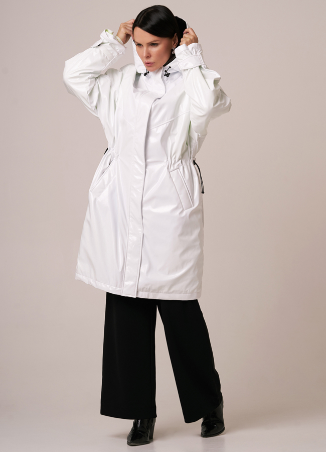 Плащ женский с капюшоном модель № 110 универмаг малина