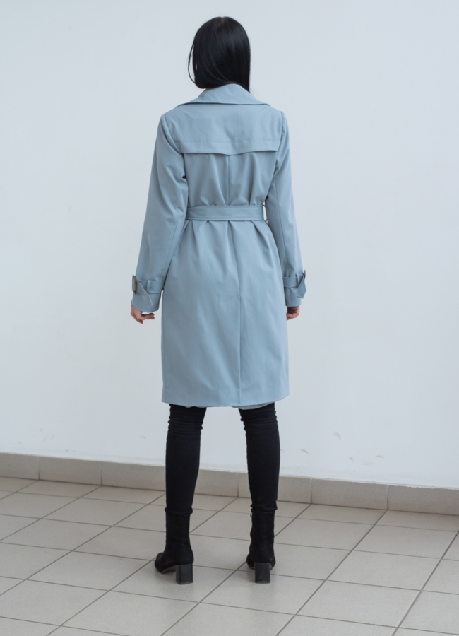 Тренч женский с английским воротником  модель № 22850 универмаг малина