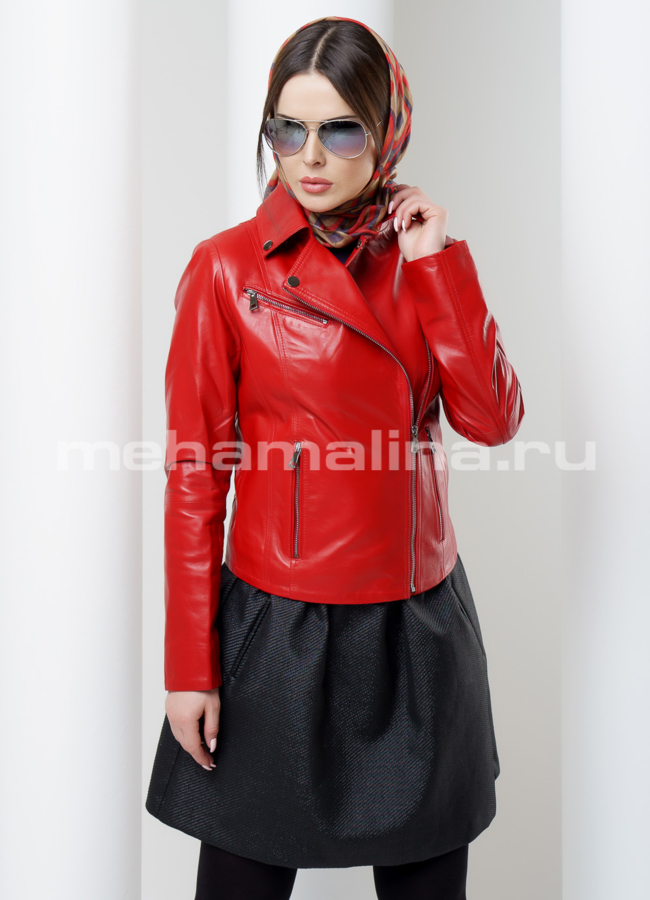 Куртка на молнии модель № K-352 универмаг малина