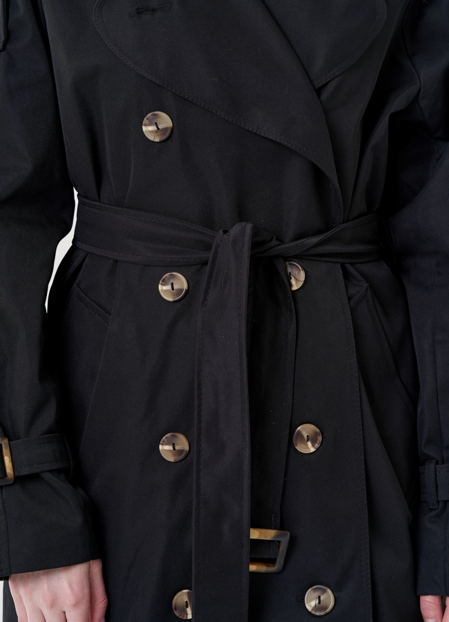 Женский плащ с английским воротником  модель № 24476 универмаг малина