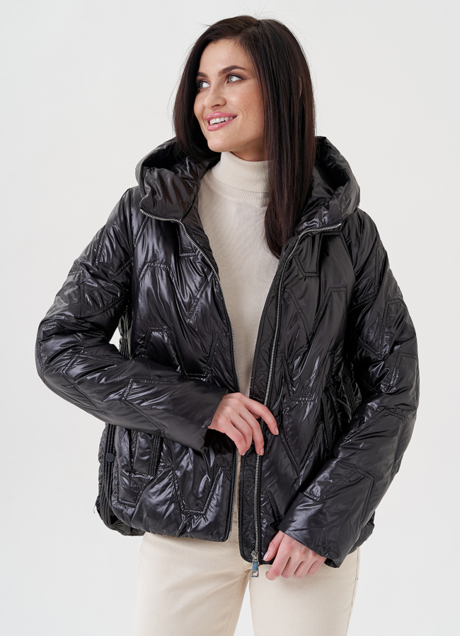 Куртка демисезонная с капюшоном модель № 3608 универмаг малина