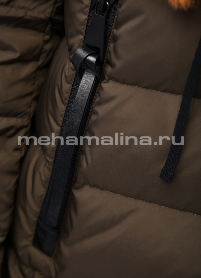 Женский зимний пуховик Clasna модель № П-198 в кредит