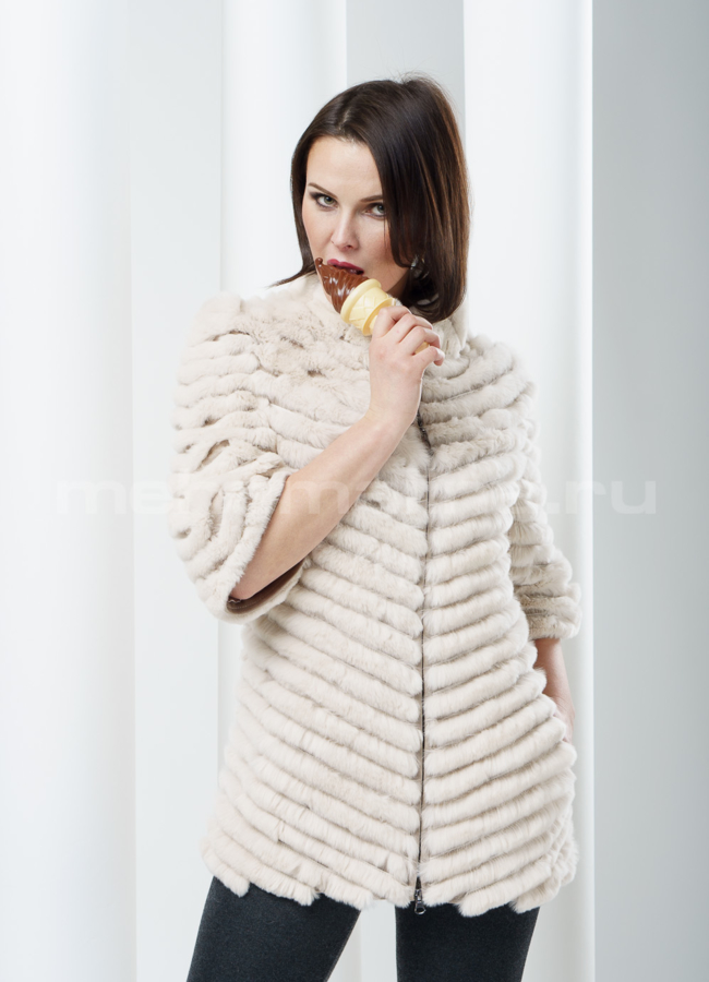 фото Жакет Rex, цвет пудра модель № M-40