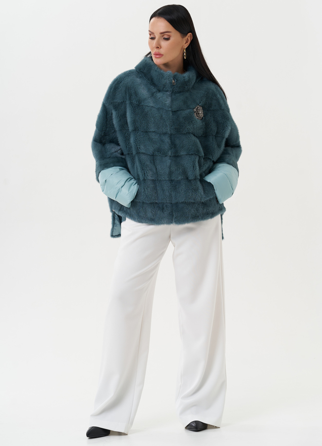 Шуба-трансформер из меха норки модель № 2175 в рассрочку Шуба-трансформер из меха норки модель № 2175 в рассрочку