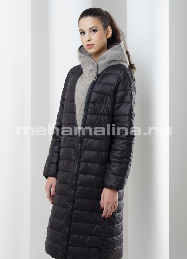 Пуховик с капюшоном модель № П-69 универмаг малина