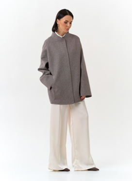 Женское укороченное пальто