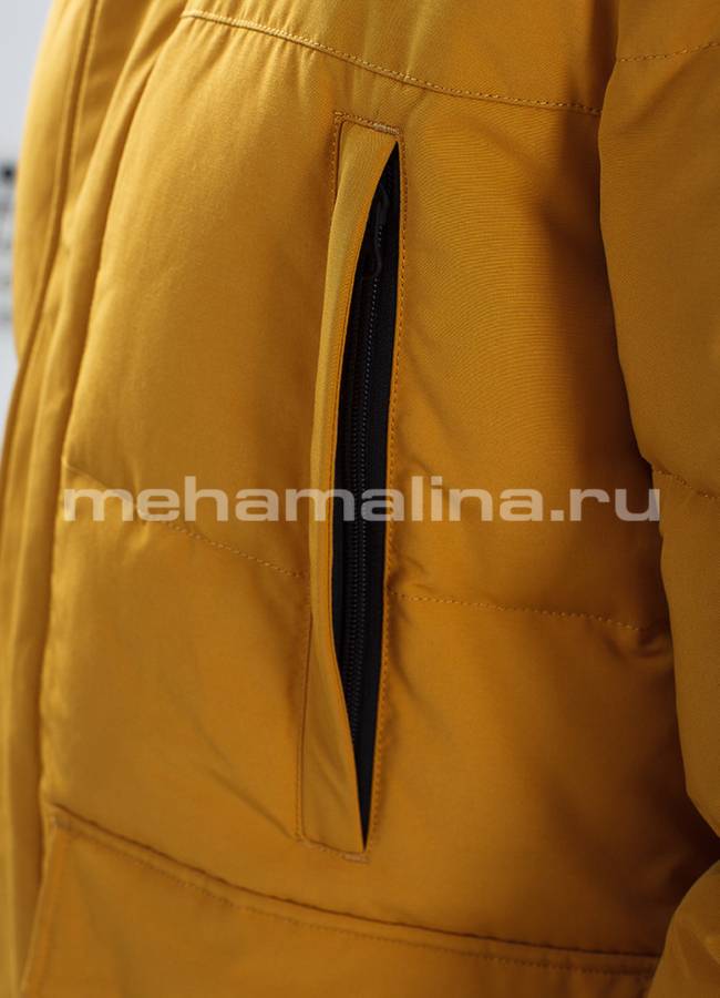 Пуховик мужской на биопухе модель № КМ-41 в рассрочку