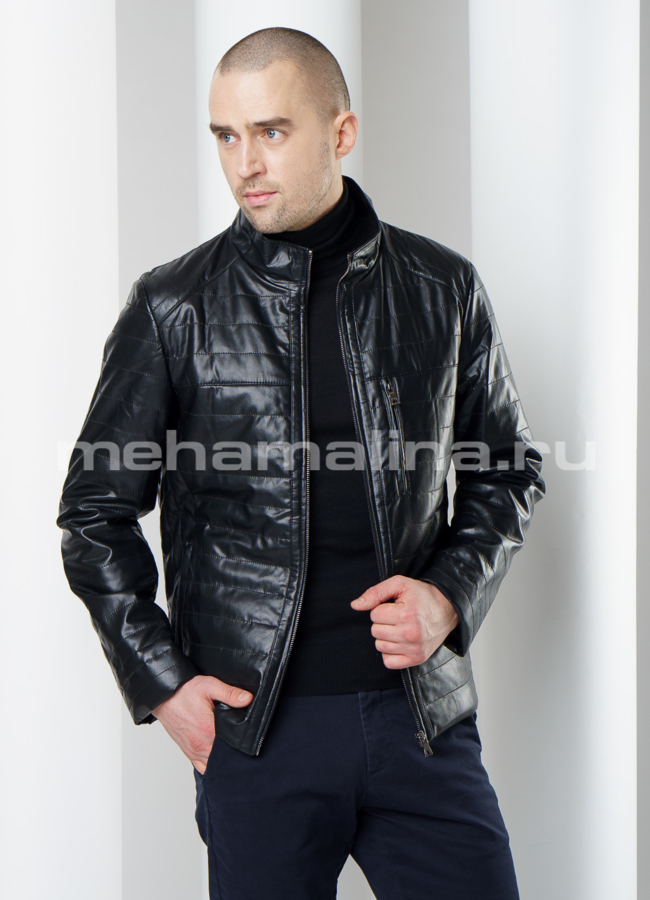 Куртка из эко кожи модель № KP-201 универмаг малина