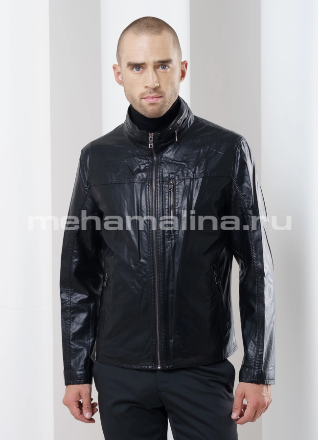 Куртка из эко кожи модель № KP-152 универмаг малина