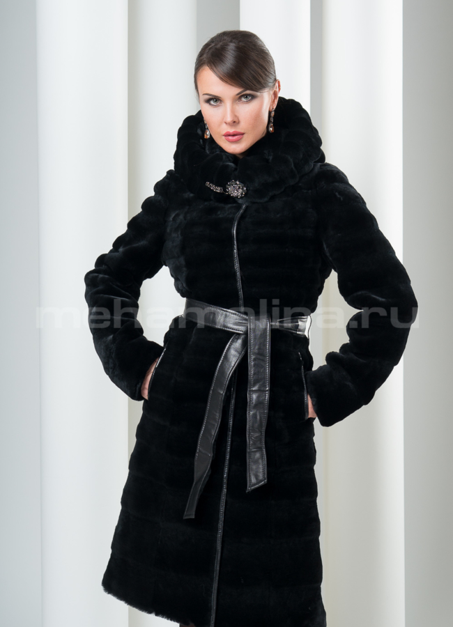 Шуба мутон 