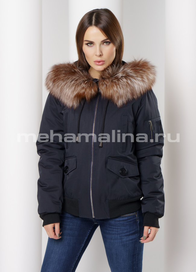 Женская парка модель № П-295 универмаг малина