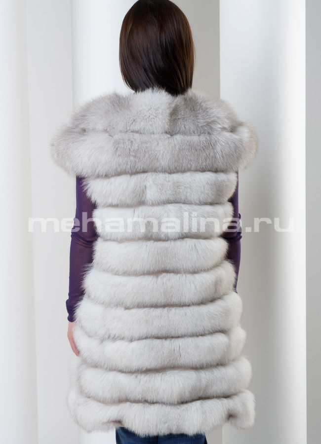 Жилет из песца модель № M-133 в рассрочку