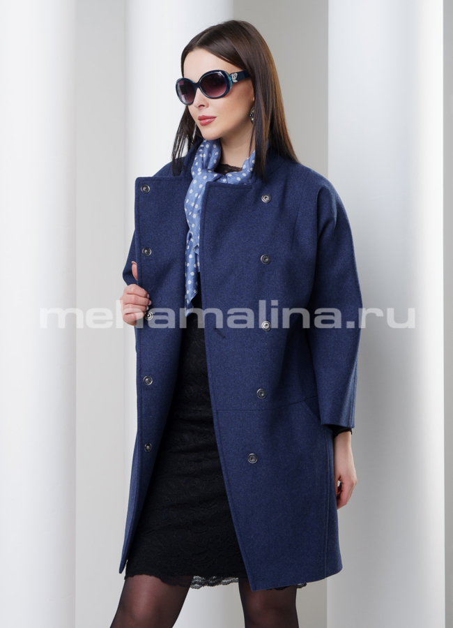 Прямое пальто Avalon модель № BP-97 в кредит