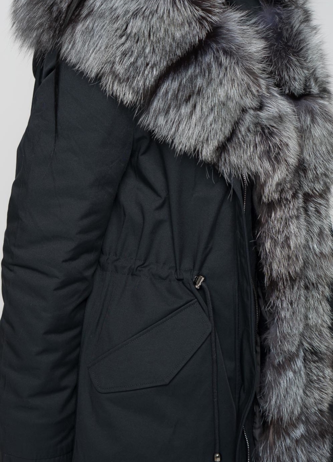 Женская парка  модель № 21803 универмаг малина