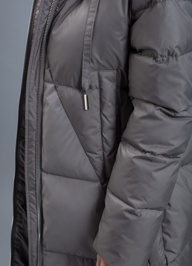 Пуховик на биопухе модель № П-351 в рассрочку