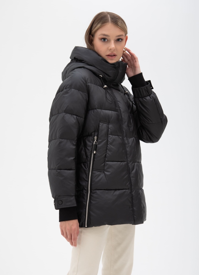 Куртка женская с капюшоном  модель № 25774 в кредит