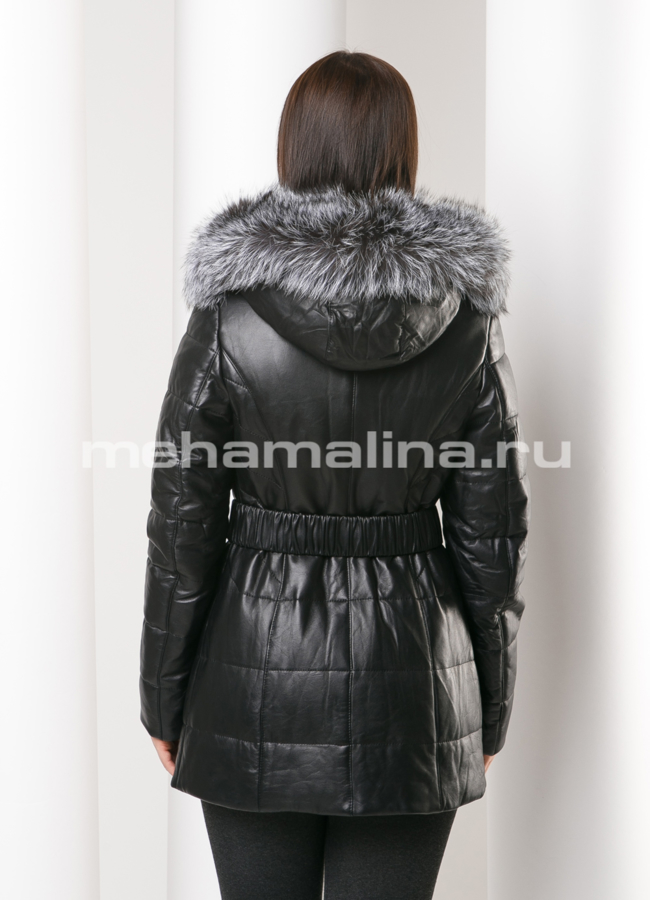 Укороченный пуховик модель № П-120 в рассрочку