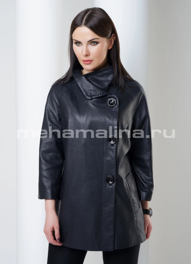 Куртка модель № K-363 меха малина
